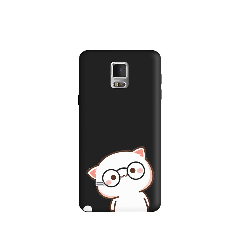 کاور طرح گربه فانتزی دخترانه کد y4434 مناسب برای گوشی موبایل سامسونگ Galaxy Note 4