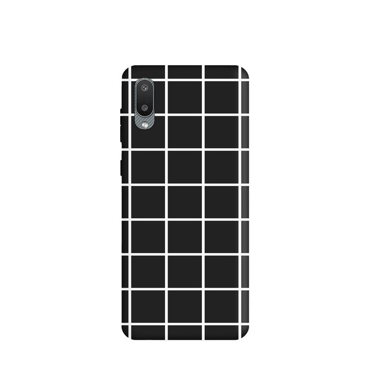 کاور قاب گارد طرح چهارخونه کد s7883 مناسب برای گوشی موبایل سامسونگ Galaxy A02 / A022