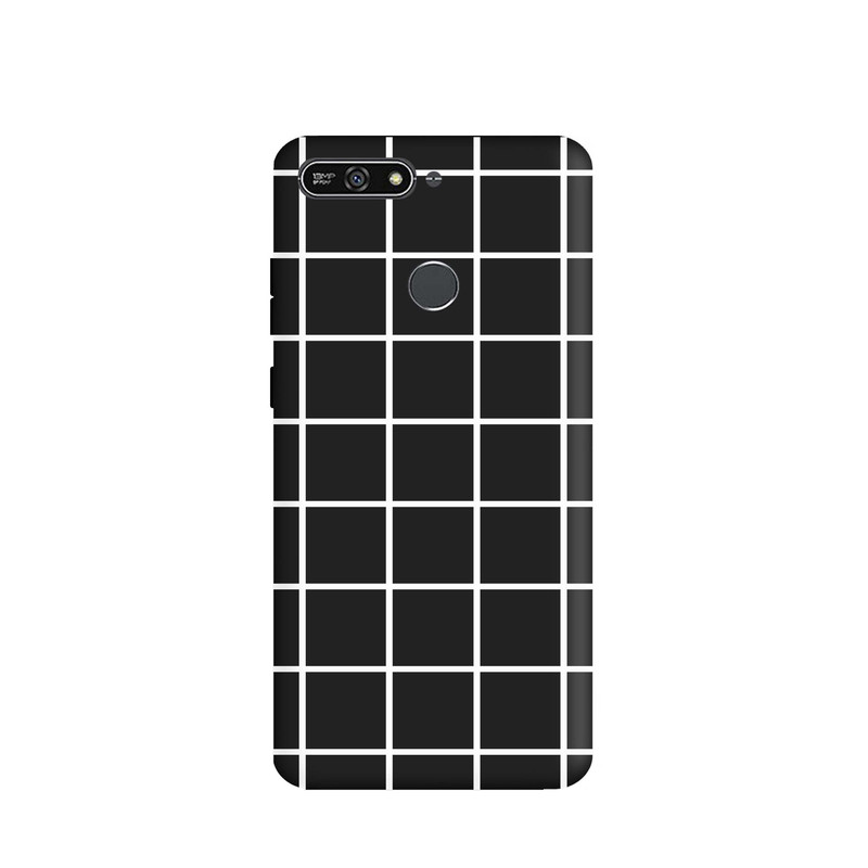 کاور قاب گارد طرح چهارخونه کد s9223 مناسب برای گوشی موبایل هوآوی Y6 2018 / Y6 Prime 2018