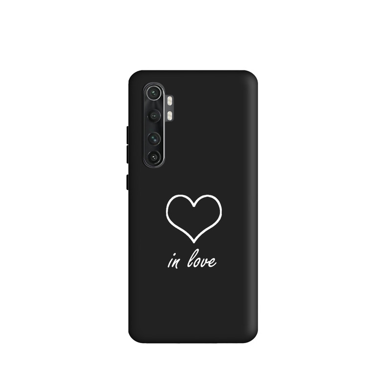کاور طرح قلب عاشقانه کد y7964 مناسب برای گوشی موبایل شیائومی Mi Note 10 Lite