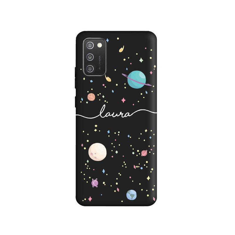 کاور طرح کهکشان مینیمال کد y276 مناسب برای گوشی موبایل سامسونگ Galaxy A02s