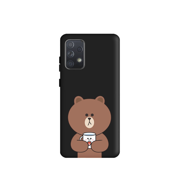 کاور طرح خرس لاین کد s940 مناسب برای گوشی موبایل سامسونگ Galaxy A72