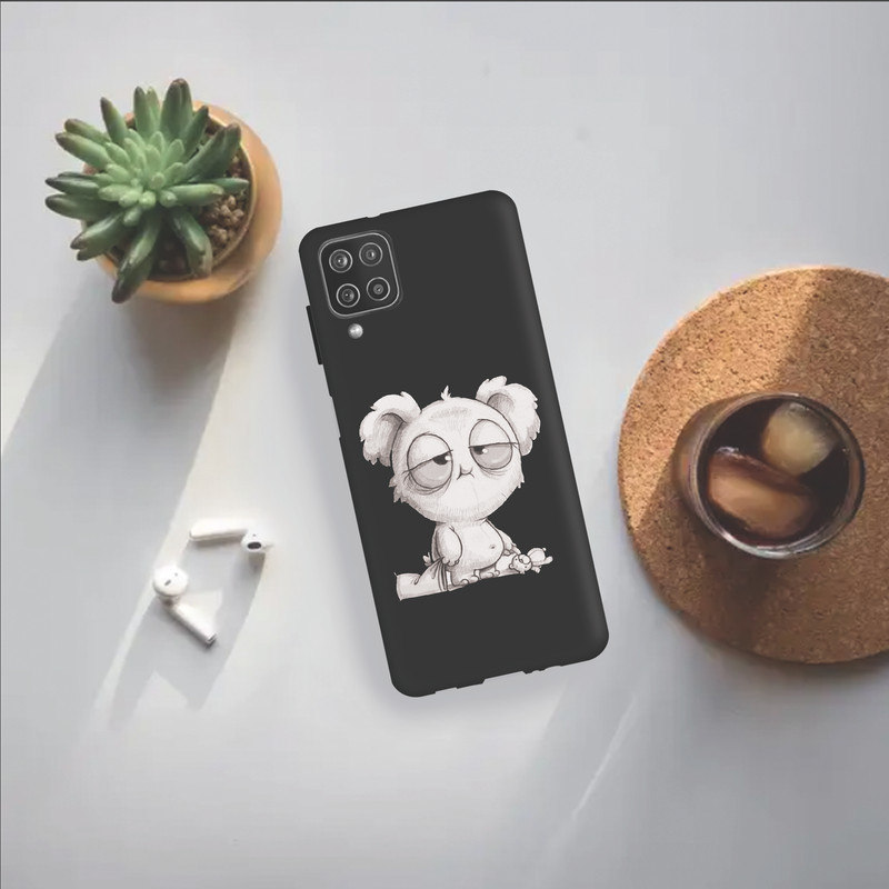 کاور طرح خرس خسته مناسب برای گوشی موبایل سامسونگ Galaxy A12