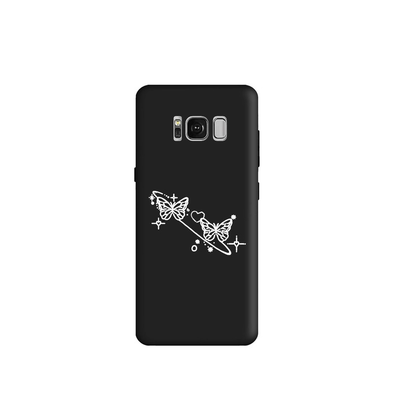 کاور قاب گارد طرح پروانه ای کد s8462 مناسب برای گوشی موبایل سامسونگ Galaxy S8