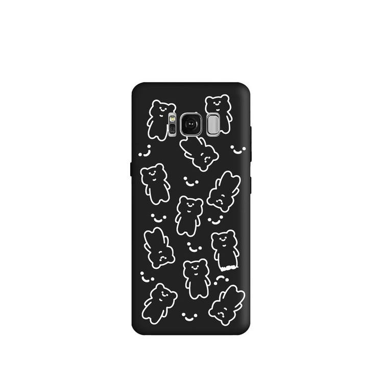 کاور قاب گارد طرح خرسی کد s8464 مناسب برای گوشی موبایل سامسونگ Galaxy S8