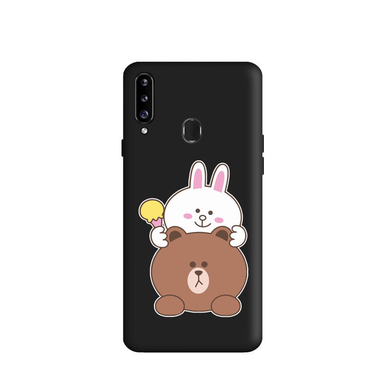 کاور قاب گارد طرح خرگوشی و خرسی کد s8396 مناسب برای گوشی موبایل سامسونگ Galaxy M30