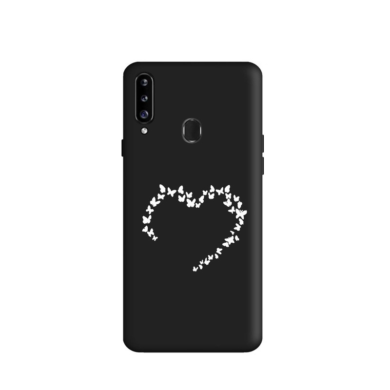 کاور قاب گارد طرح قلب پروانه ای کد s8397 مناسب برای گوشی موبایل سامسونگ Galaxy M30
