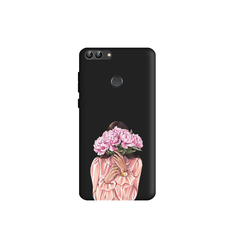 کاور طرح دخترانه گل کد u1952 مناسب برای گوشی موبایل هوآوی P Smart 2018