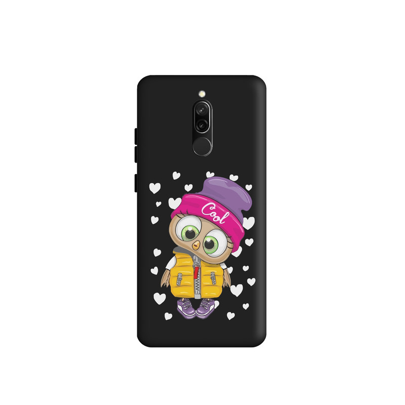 کاور طرح جغد دخترانه کد s3075 مناسب برای گوشی موبایل شیائومی Redmi 8