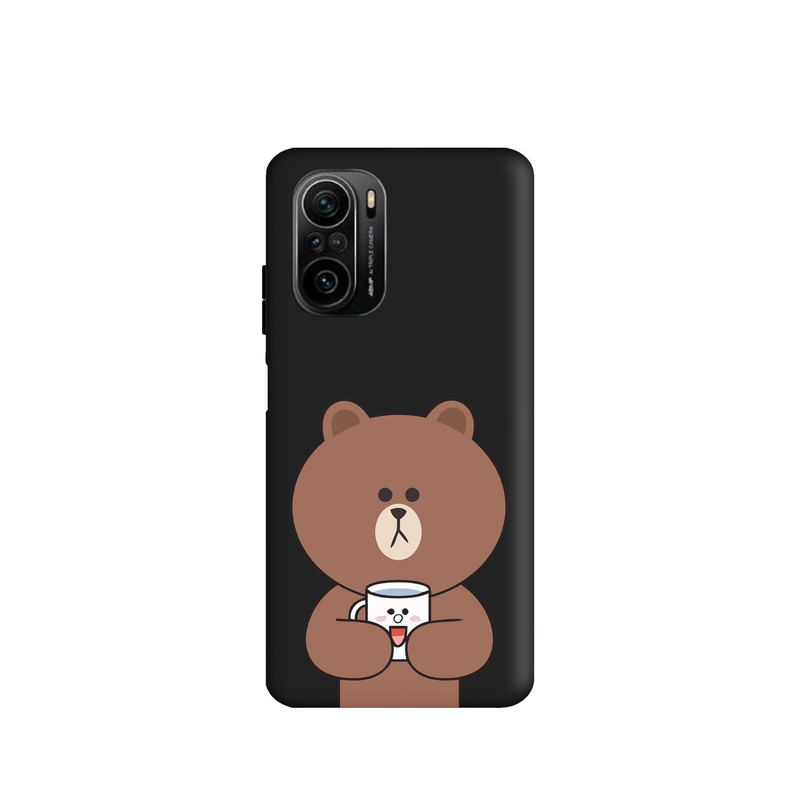 کاور طرح خرس لاین کد s3386 مناسب برای گوشی موبایل شیائومی Poco F3 / Mi 11i / Redmi K40 Pro