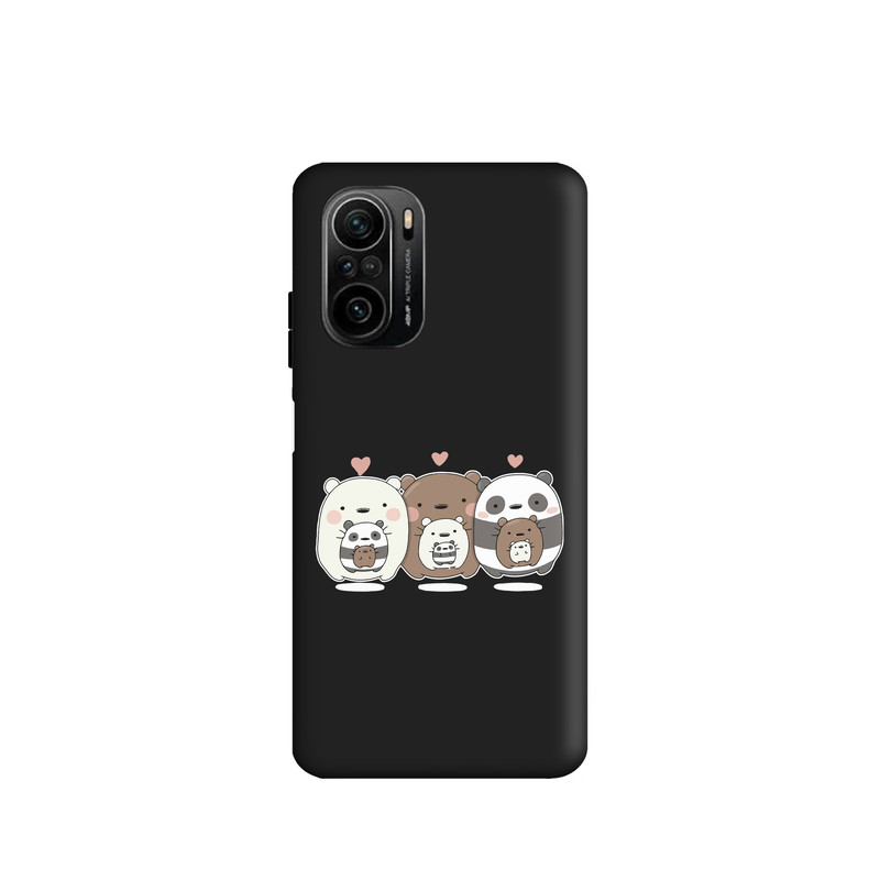 کاور طرح خرس های کله فندقی کد s3390 مناسب برای گوشی موبایل شیائومی Poco F3 / Mi 11i / Redmi K40 Pro