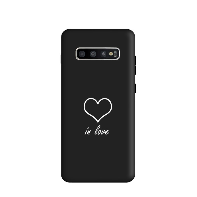 کاور طرح قلب عاشقانه کد y4146 مناسب برای گوشی موبایل سامسونگ Galaxy S10 Plus