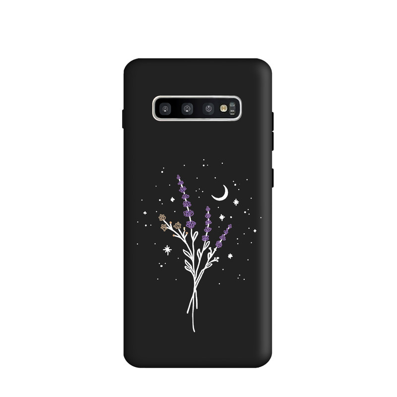 کاور طرح گل مینیمال کد y6160 مناسب برای گوشی موبایل سامسونگ Galaxy S10 Plus