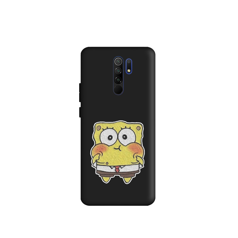 کاور طرح باب اسفنجی کیوت کد s2755 مناسب برای گوشی موبایل شیائومی Redmi 9