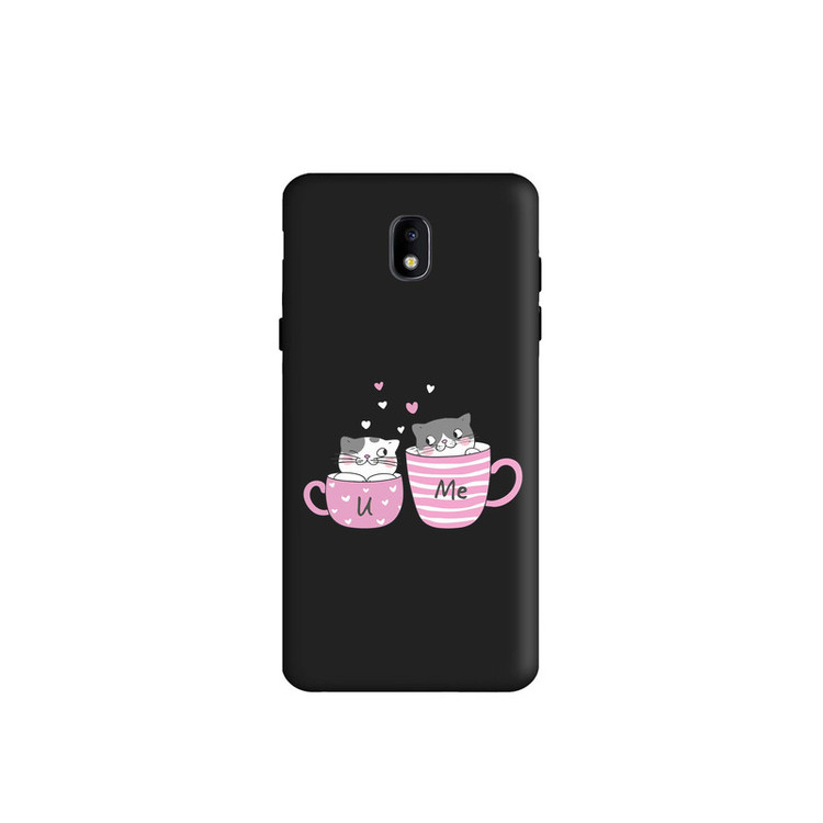 کاور طرح گربه فنجون کد s5319 مناسب برای گوشی موبایل سامسونگ Galaxy J7 Pro / J730