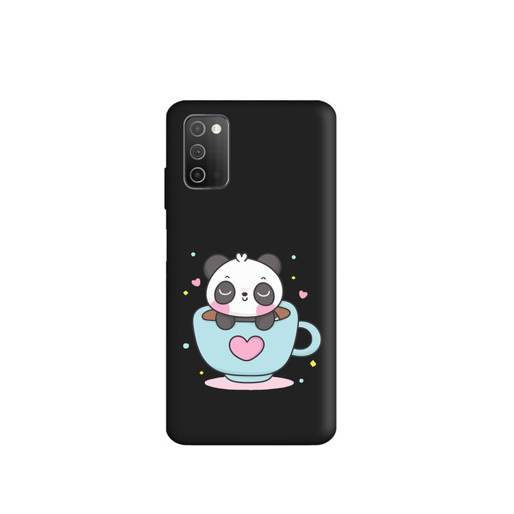 کاور طرح پاندا دخترانه کد s1848 مناسب برای گوشی موبایل سامسونگ Galaxy A03S