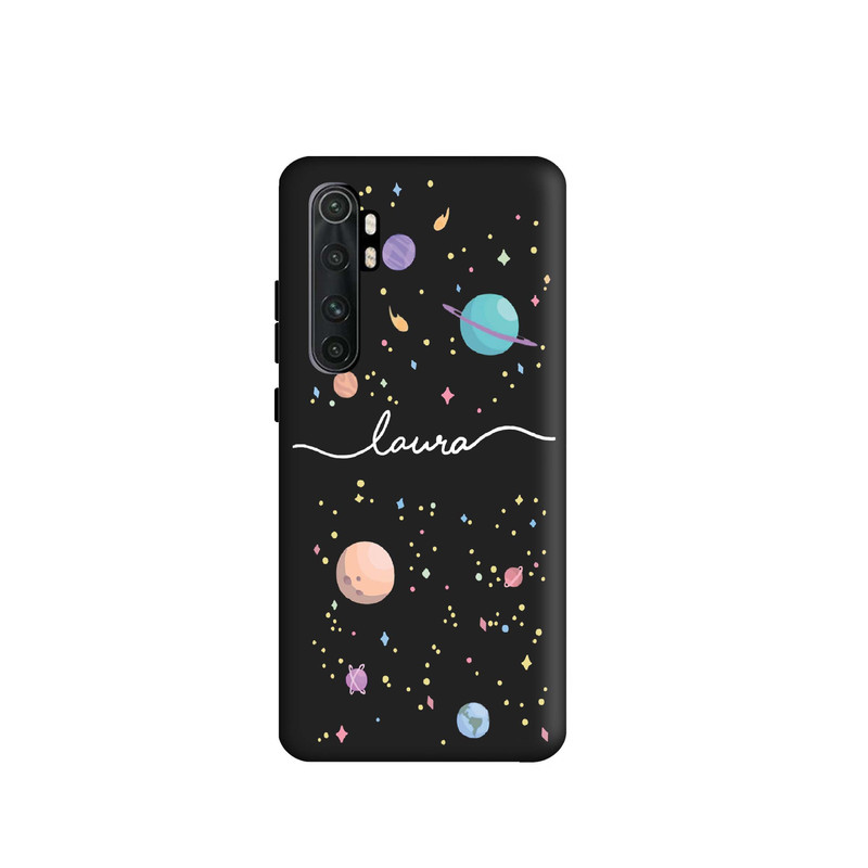 کاور قاب گارد طرح کهکشان مینیمال کد s7086 مناسب برای گوشی موبایل شیائومی Mi Note 10 lite