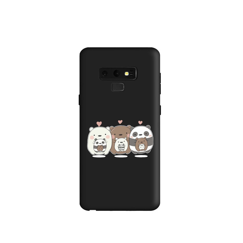 کاور طرح خرس های کله فندقی کد s4802 مناسب برای گوشی موبایل سامسونگ Galaxy Note 9