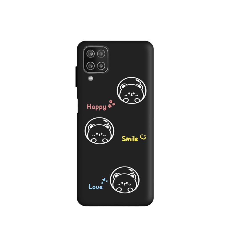 کاور قاب گارد طرح خرسی کد s7785 مناسب برای گوشی موبایل سامسونگ Galaxy A12 / M12