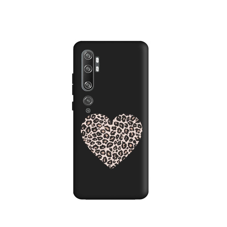 کاور قاب گارد طرح قلب پلنگی کد s7200 مناسب برای گوشی موبایل شیائومی Mi Note 10 / Mi Note 10 Pro