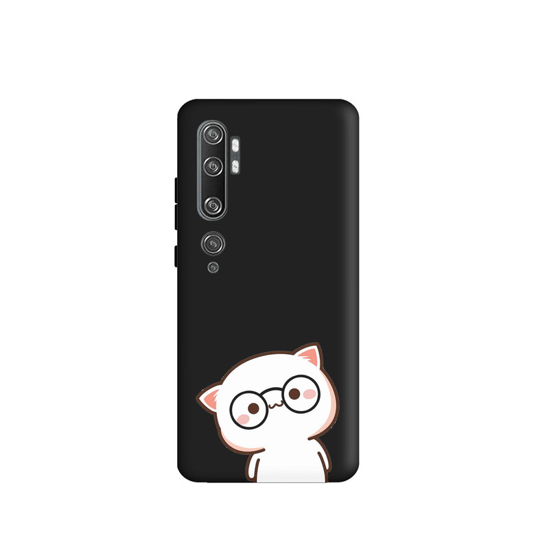 کاور قاب گارد طرح گربه فانتزی دخترانه کد s7211 مناسب برای گوشی موبایل شیائومی Mi Note 10 / Mi Note 10 Pro
