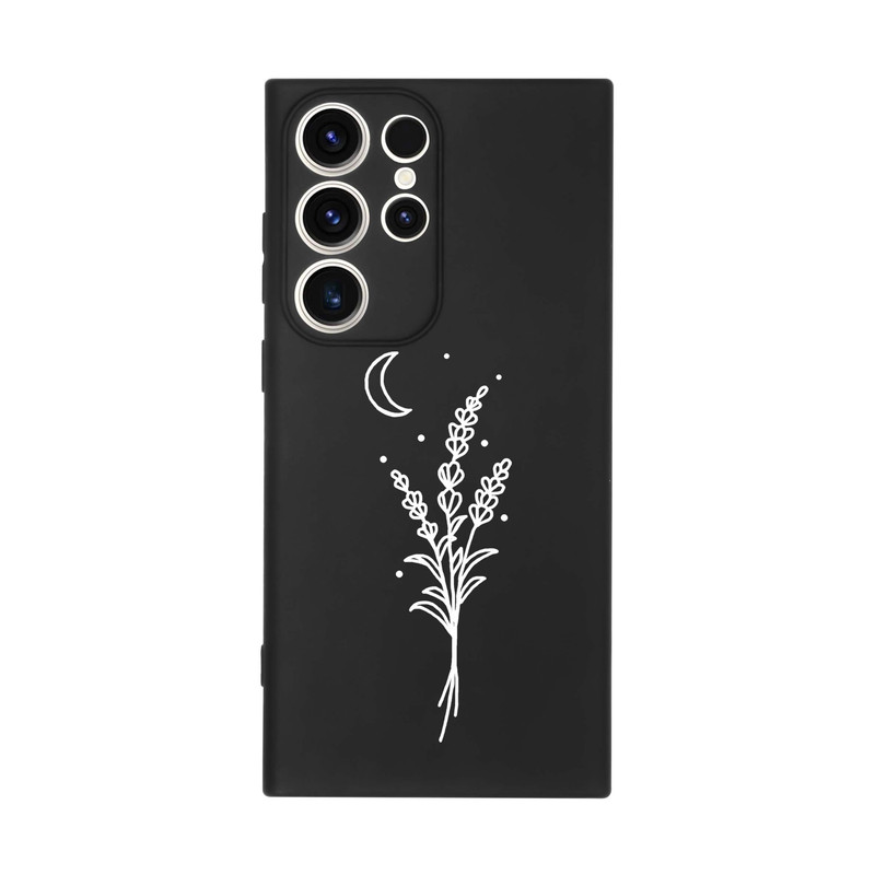 کاور قاب گارد طرح گل و ماه کد s8590 مناسب برای گوشی موبایل سامسونگ Galaxy S23 Ultra
