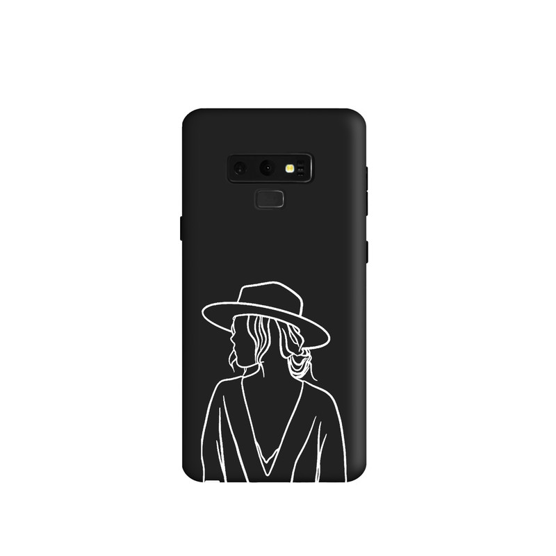 کاور طرح دخترانه مینیمال فانتزی کد y4704 مناسب برای گوشی موبایل سامسونگ Galaxy Note 9