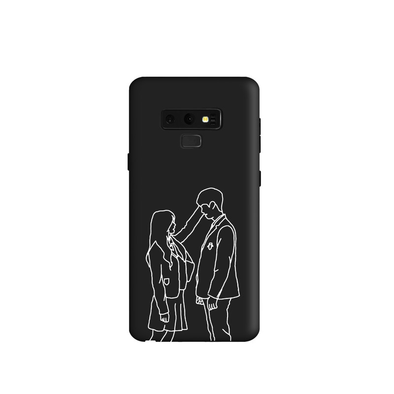 کاور طرح عاشقانه مینیمال کد y4718 مناسب برای گوشی موبایل سامسونگ Galaxy Note 9