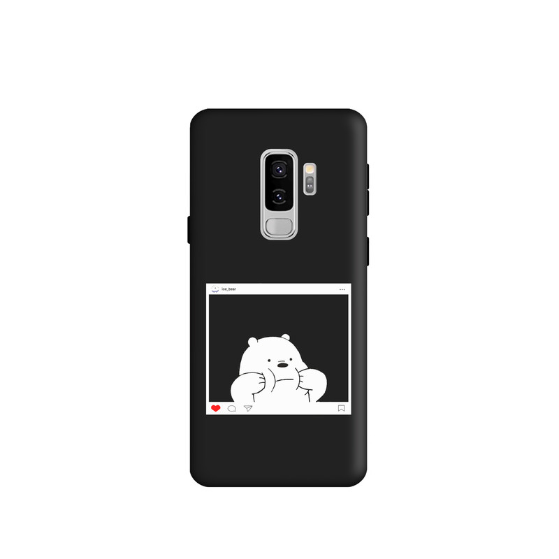 کاور طرح خرس کله فندقی کد y6006 مناسب برای گوشی موبایل سامسونگ Galaxy S9 Plus