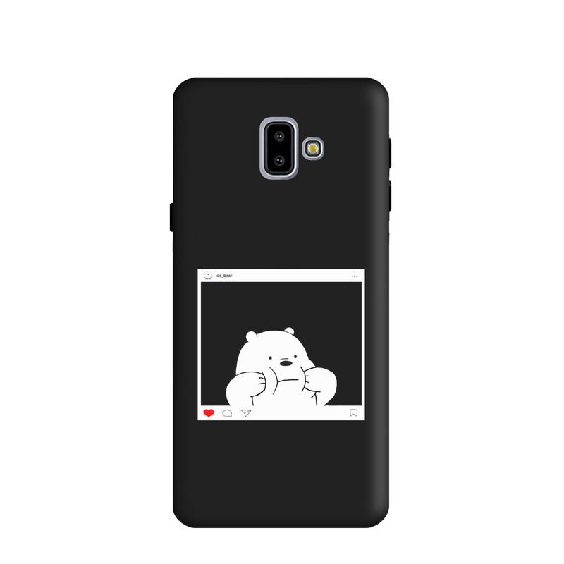 کاور طرح خرس کله فندقی کد y3576 مناسب برای گوشی موبایل سامسونگ galaxy J6plus