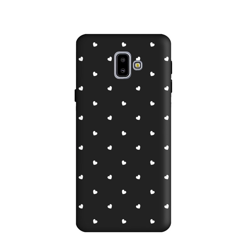 کاور طرح قلب سفید کد y3613 مناسب برای گوشی موبایل سامسونگ galaxy J6plus