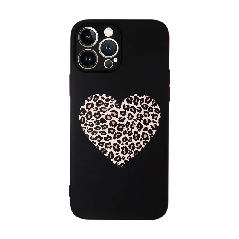 کاور قاب گارد طرح قلب پلنگی کد s12099 مناسب برای گوشی موبایل اپل iphone 15 Pro