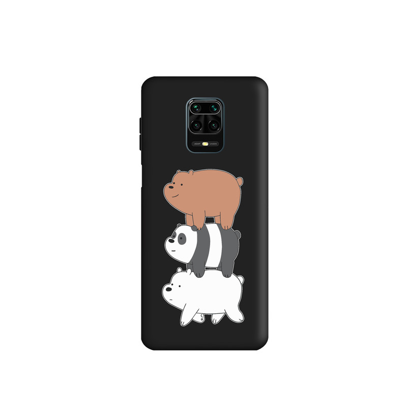 کاور طرح خرس های کله فندقی کد s3235 مناسب برای گوشی موبایل شیائومی Redmi Note 9s / Note 9 Pro