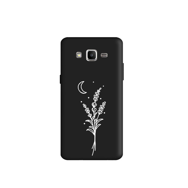 کاور قاب گارد طرح گل و ماه کد s8150 مناسب برای گوشی موبایل سامسونگ Galaxy J2 Prime / Grand Prime