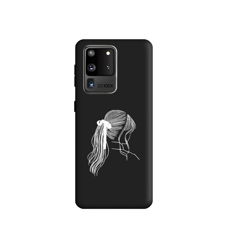 کاور طرح دخترانه مینیمال کد y6628 مناسب برای گوشی موبایل سامسونگ Galaxy S20 Ultra