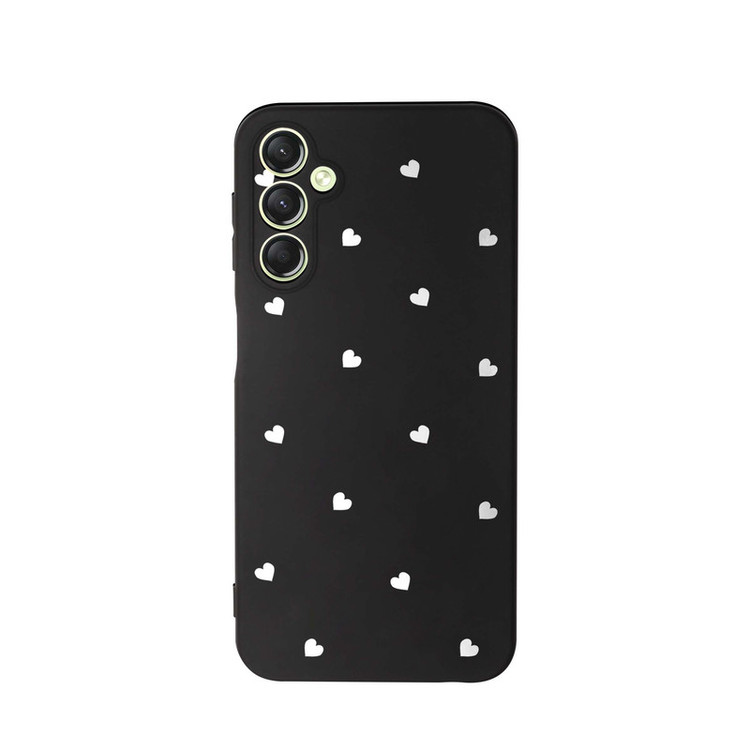 کاور طرح قلب سفید کد s4088 مناسب برای گوشی موبایل سامسونگ Galaxy A34