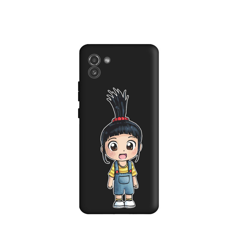 کاور قاب گارد طرح دختر ناز کد s11575 مناسب برای گوشی موبایل سامسونگ Galaxy A03