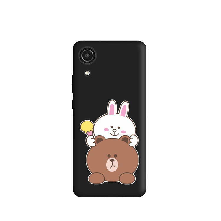 کاور قاب گارد طرح خرگوشی و خرسی کد s9791 مناسب برای گوشی موبایل سامسونگ Galaxy A03 Core