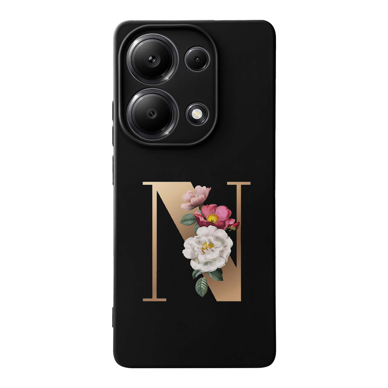 کاور قاب گارد طرح حرف N کد s11376 مناسب برای گوشی موبایل شیائومی Redmi Note 13 Pro 4G