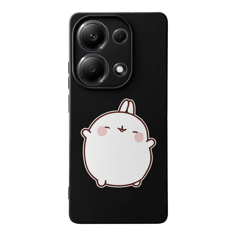کاور قاب گارد طرح خرگوش دخترانه کد s11388 مناسب برای گوشی موبایل شیائومی Redmi Note 13 Pro 4G