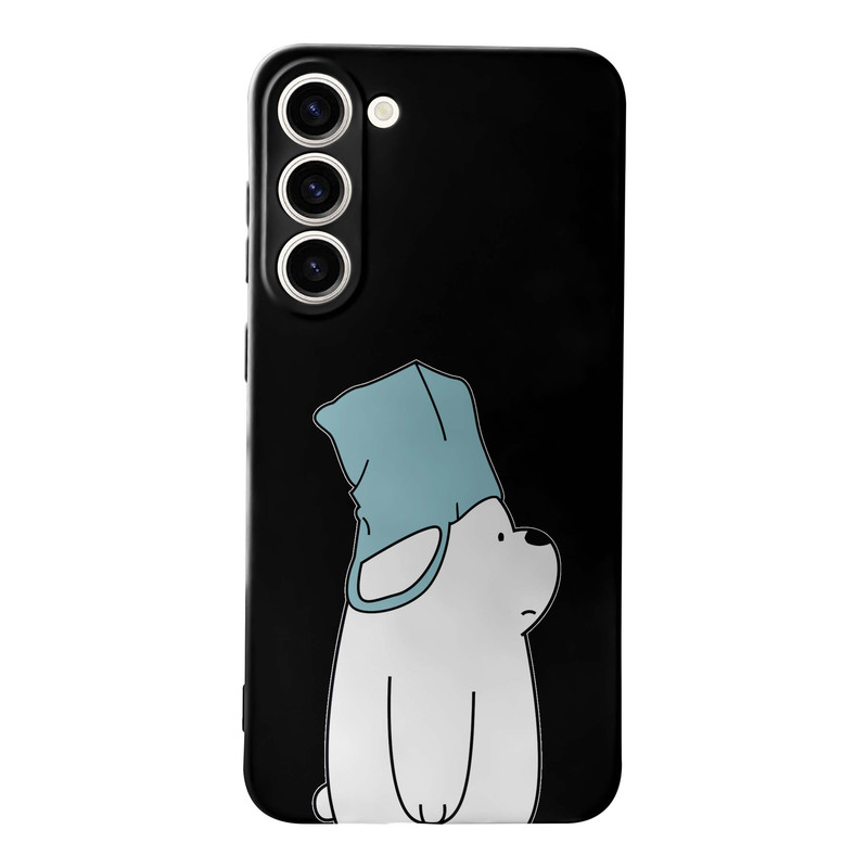 کاور قاب گارد طرح خرس کله فندقی کد s11685 مناسب برای گوشی موبایل سامسونگ Galaxy S23
