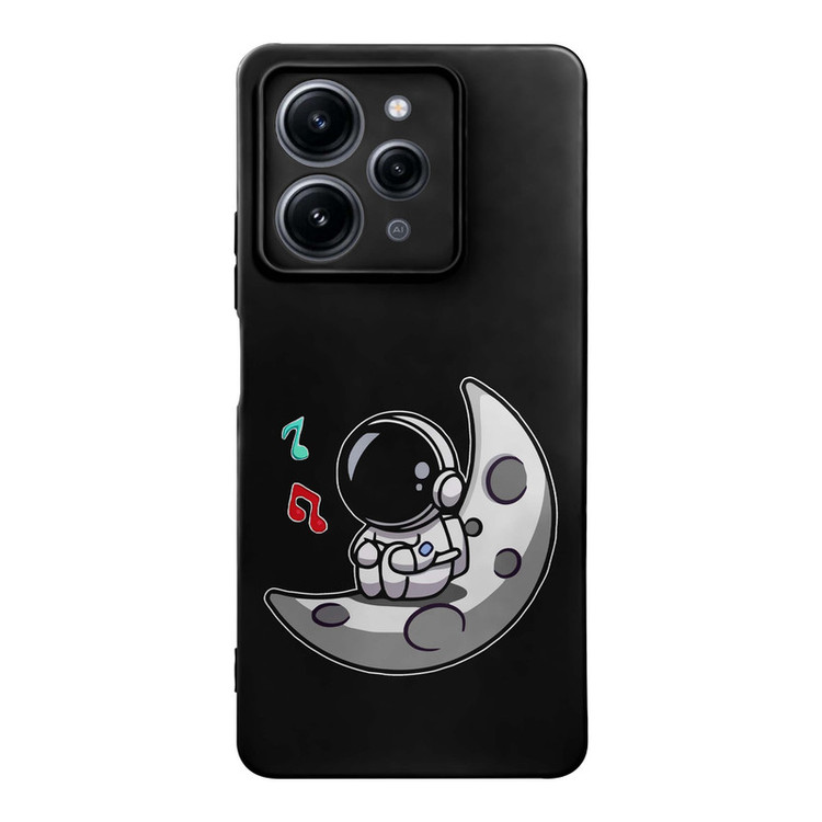 کاور قاب گارد طرح ماه و فضانورد کد s11239 مناسب برای گوشی موبایل شیائومی Redmi 12