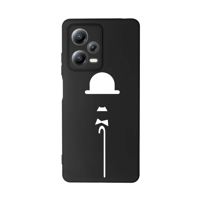 کاور قاب گارد طرح چارلی چاپلین کد s11435 مناسب برای گوشی موبایل شیائومی Redmi Note 12 5G