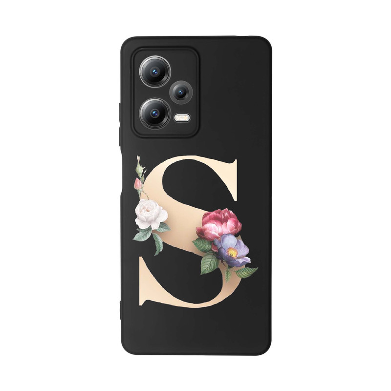 کاور قاب گارد طرح حرف S کد s11438 مناسب برای گوشی موبایل شیائومی Redmi Note 12 5G
