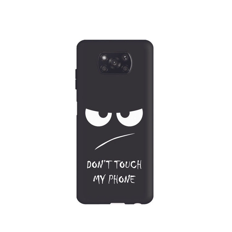 کاور طرح dont touch my phone مناسب برای گوشی موبایل شیائومی Poco X3 NFC / X3 Pro