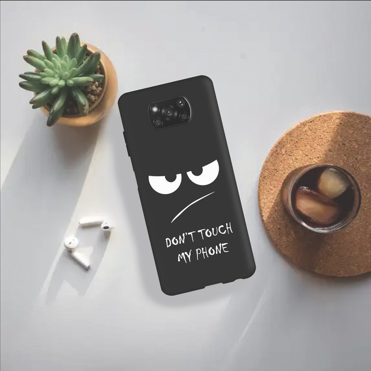 کاور طرح dont touch my phone مناسب برای گوشی موبایل شیائومی Poco X3 NFC / X3 Pro