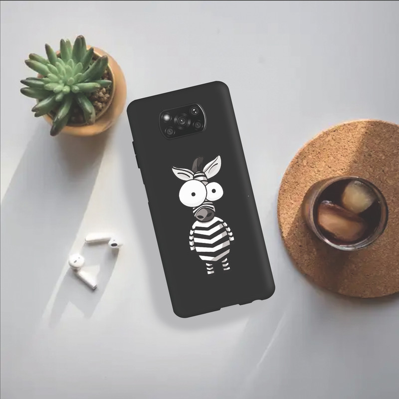 کاور طرح گورخر فانتزی مناسب برای گوشی موبایل شیائومی Poco X3 NFC / X3 Pro