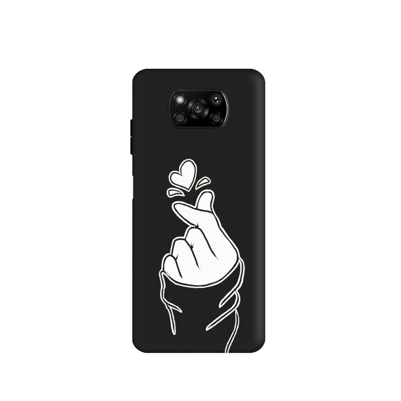 کاور طرح دست عاشقانه مناسب برای گوشی موبایل شیائومی Poco X3 NFC / Poco X3 Pro