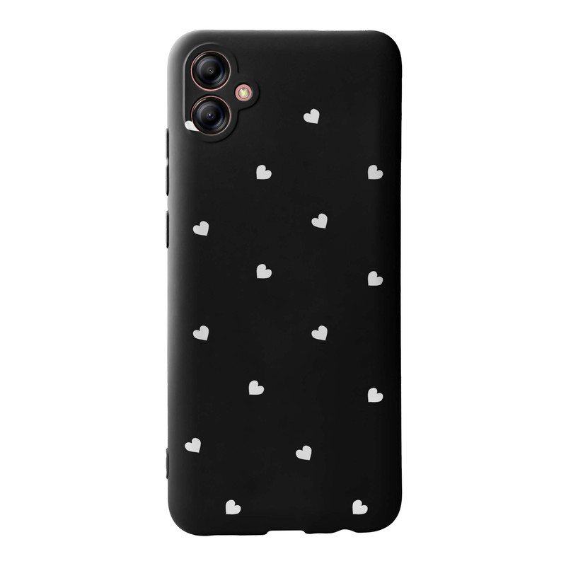 کاور قاب گارد طرح قلب سفید کد s11647 مناسب برای گوشی موبایل سامسونگ Galaxy A05