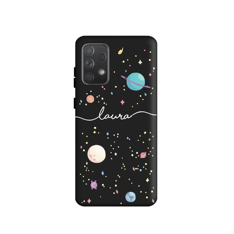 کاور طرح کهکشان کد 837 مناسب برای گوشی موبایل سامسونگ Galaxy A72